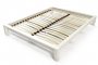 King bed 2 places wood