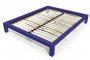 King bed 2 places wood