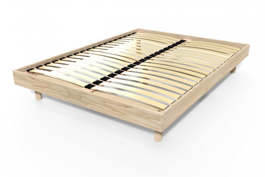 Sommier kit à lattes Noé bois – 2 places